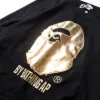 Nouveau A Bathing A APE Chandail mince brodé de peau d'or d'automne pour hommes