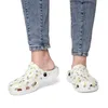 Diy shoes slippers mens womens white many pineapple sneakers trainers 36-48