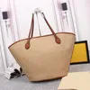 Bolsa de ombro de luxo Bolsa de praia de grife Bolsa de embreagem casual Bolsa decorativa de tecido de palha Bolsa de couro Bolsa feminina de viagem Bolsa de compras de alta qualidade e grande capacidade