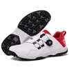 Golf Men's Large Size 36-46 Buty golfowe Profesjonalne anty-Skid Spikless Bezprzeznane luksusowe kobiety golfowe trampki sportowe wodoodporne obuwie golfowe HKD230727