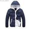 Parkas Masculino Down Parkas Masculino Inverno Man Jaqueta Quente Embalável Leve Masculino Puffer Bubble Ski Coat Acolchoado Acolchoado Z230731