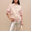 Kurtki męskie VII Brand M 2023 Polecka Kieszonkowa przednia okrągła kurtka dla kobiet pary France Fashion Korean Płaszcz z