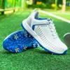 Andra golfprodukter Nya professionella golfskor män vattentätt lyxgolf sneakers högkvalitativ icke-halk promenad golf fotväskor spikar sportskor hkd230727