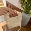 Sacs de soirée sac pour femmes mode Boutique à la main tissé perle été pochette sac de soirée mariage Banquet bord de mer fête vacances voyage sac à main 230727