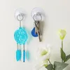 Bath Accessory Set 5Pcs Durable Transparent Kitchen Holder Storage Hanger Screw Wall Rack With Knurled Nut Suction Cup Hook Suckers