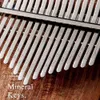 Nowość 21/17 Klucz Kalimba Acacia Walnut Curly Figure Keyboard Klawiatura Piano Kalimba Muzyczne instrumenty z akcesoriami 230727