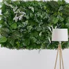 Fleurs décoratives herbe mur panneau toile de fond haie haies artificielles plantes pour jardin extérieur