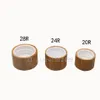Storage Bottles & Jars 30pcs 20 24 28R 410 Bamboo Screw Cap Lid For Plastic Cosmetic Liquid Makeup Refillable Containers285H
