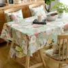 Table Cloth Vintage Style Waterproof Rectangular Table Cloth Pastoral Style Desk Coffee Table Cover Party Wedding Decorative Table Cloth R230731