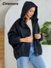 Womens Jackets Cinemore Trench Coat Waterproof Autumn Casual Fashion Bat Sleeves Hooded Windbreaker Women Loose Coats jackets 230727