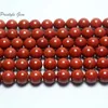 Perles Meihan jaspe rouge naturel 6mm 8mm 10mm 12mm perles de pierre perles rondes lisses pour la conception de fabrication de bijoux