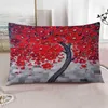 Kudde/dekorativ rektangel Kastfodral Kudde för hemsofferstol Dekorativa fall Vintage Flower Cover Cushion Case R230727