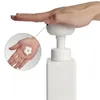 Förvaringsflaskor handrensningsschampo duschgel skummande påfyllningsbar kosmetisk flaska blommas tvål dispenser pumpbehållare