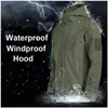 Andere Sportartikelen Winter Herfst Tactisch Elastisch Heren Fleece Jassen Waterdicht Pak Vissen Warm Wandelen Kamperen Trainingspakken Set Kap Jas Thermisch 230726