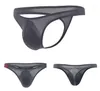 Underpants Sexy Men Thong Briefs Underwear Ice Silk Thin Panties Lingerie Brief Male Breathable T-Back Thongs