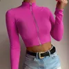 Nya kvinnor Crop Top Women T Shirts Basic Short Tshirts Fashion Spring Summer Tops Street Basic Casual Tees Club Woman Tshirts G2093