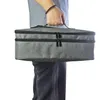 Sacs de rangement sèche-cheveux portables grandes caisses de maquillage sac de protection contre la poussière pour le voyage d'affaires Home251Q
