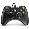 Kontrolery gier joysticks przewodowy kontroler do gry Xbox 360 z Gamepad Wireless Joystick Manette Dual-Vibracja Turbo Turbo Tablet kompatybilny Slim i P x0727