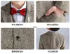 Suits Boys Blazer Jacket Vest Pants Bowtie Clothing Set Kids Formal Tuxedo Wedding Suit School Children Performance Prom Dress 230726