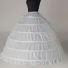 Super Cheap Ball Gown 6 Hoops Petticoat Wedding Slip Crinoline Bridal Underskirt Layes Slip 6 Hoop Skirt Crinoline For Quinceanera224u