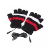 Gants de ski Gant chauffant USB Gants chauffants Hiver Chauffe-mains Alimenté par batterie Thermique Imperméable Moto Gants de ski HKD230727