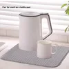 Table Mats Dish Drying Rack Pad Microfiber Mat For Kitchen Accessories Absorbent Pads Countertop