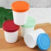 Outils de crème glacée 4 pièces tasse de pintes pour Ninja NC299AM C300s série réutilisable peut stocker des conteneurs de Gelato avec couvercle d'étanchéité 230726