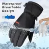 Ski Gloves Winter Ski Gloves Thermal Mittens Bicycle Hunting Snowboard Skiing Road Bike Fleece Waterproof Warm Snow Glove Men Unisex HKD230727