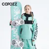 Other Sporting Goods COPOZZ Thicken Winter Ski Suit For Kids Children Waterproof Warm Jacket Pants Windproof Snowboard Hooded Wear Boys 230726