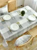 Tkanina stołowa stół wiatrowa Wodoodporna poliesta prostokątna obrus ślub dekorator okładki herbaty śliczne dekoracje Antimanchas R230801