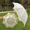 Parasol 284575 cm drewniany uchwyt koronkowy rzemieślniczy parasol celebrytka ślub Pography Bride Decor Decor 230627