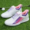 Andere Golfprodukte Neue Ankunft Golfschuhe Männer Frauen Leichte Golfspieler-Schuhwerk Wanderschuhe Rutschfeste Luxusschuhe HKD230727