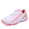 Andere Golf Producten Nieuwe Hoge Kwaliteit Vrouwen Professionele Golf Schoenen Waterdichte Spikes Golf Heren Sneakers Golf Trainers Big Size Paar Schoenen HKD230727