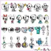 Bedels 925 Sterling Sier Pandora Bedel Cartoon Serie Hanger Geschikt Voor Diy Dames Armband Originele Sieraden Mode Accessoires Pr Dh0Nf