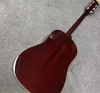 Chitarra top in abete solido personalizzato, tastiera in sequoia, lati di sequoia e schiena, chitarra acustica, serie J45 STYE 3698