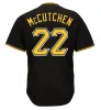 2023 TOP Custom 22 McCutchen 21 Roberto Clemente Jerseys 32 Henry Davis Starling Marte Francisco Cervelli Kent Tekue Chris Archer