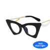 Cat Eye Glasses Frame Fashion American & Europen Retro Sunglasses Anti Blue Light Women Vintage Designer Clear Eyeglasses Frames SG620