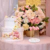 Lot de 2 moules à gâteau - 7 trous porte-sucette présentoir rond bonbons ou ventouse pour fête d'anniversaire de mariage