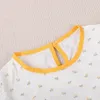 衣料品セット幼児の夏の女の子花柄の短い袖のブレンドトップとソリッドカラーショーツセットガールズイースター衣装ソフトブランケット