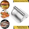 Weiteres Home Garden Square Edelstahl Smash Burger Press Grillzubehör für Flat Top Hamburger und Extrusionsfett 230727