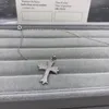 2023 Hot Selling S925 Sterling Silver Trendy Cross Pendant في أوروبا وأمريكا