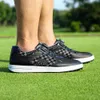 Golf PGM XZ224 Herren Golf Sportschuhe Knopf Schnürsenkel Mesh Mikrofaser Leder Anti-Side Slip Wasserdichte Turnschuhe 39-45 Yards HKD230727