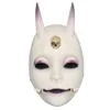 Masques de fête Japonais Prajna Résine Masque Hannya Masque Oni Diable Masque Halloween Fêtes Festivals Fournitures Cosplay Collection Masque 230726