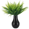 Dekorative Blumen, künstliche Farne, Pflanze, persische Farnblätter, Ranken, Raumimitat für Pflanzgefäße im Freien, großes UV-beständiges Grün
