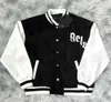 Nieuwe Mode Baseball Jas Uniform Mode biker Jas Single Breasted Jassen Koppels Vrouwen Mannen Varsity Jassen Herenkleding