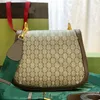 New Designer Bag Old Flower Brown Three In One Shoulder Bag Seven Color Shoulder Strap Clutch Combination Embossed Fashion Luxury