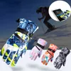 Skidhandskar vinter snowboard pu läder non glid pekskärm vattentät motorcykel cykling fleece varm snö unisex 230726