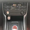 Per Jaguar XE XFL F-PACE 2016-19Pannello di controllo centrale interno Maniglia per porta Adesivi in fibra di carbonio Decalcomanie Car styling vinile tagliato171Z