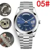 High quality luxury three-dimensional Rome new dial aperture edge 40mm813 automatic steel waterproof watch