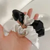 Scrunchies per ragazze Fasce per capelli in metallo dorato Cravatte per capelli Donna Eleganti elastici elastici Love Accessori per capelli